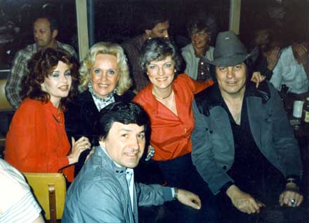 Don Steel - Cheryl Morgan - Molly Bee - Joan Pennell & Ira Allen at Riverside Inn 1981