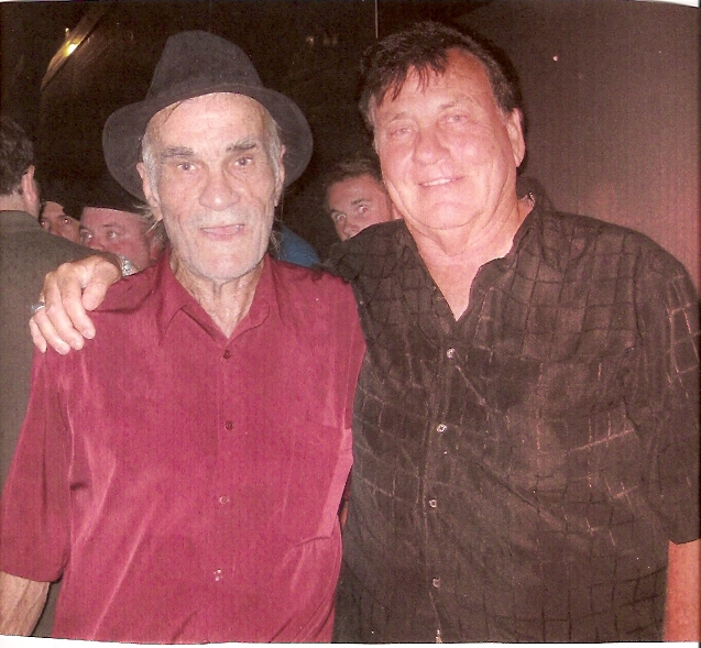 With Don Markum. Sax player for Merle Haggard - Ira & he played with the Ventures in 1959