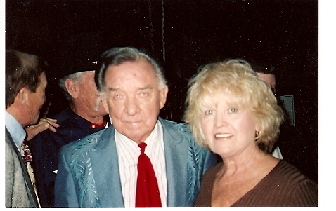 Backstage at the Ryman with my hero - Ray Price 2008