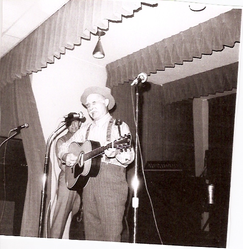 Grandpa Jones performs at the McCord Air Force Base in Tacoma, Wash in 1969