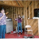 Ron Boley, Holly O'Dell & Ira performing at Giordano's in 1987