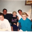 Abner, Ira, Joan & Nancy with their beloved Mother