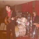 Ira & drummer Joe Lewellyn at Riverside Inn